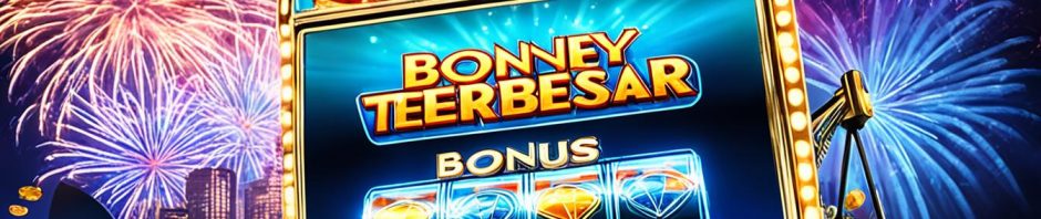 Bonus terbesar slot Sydney online